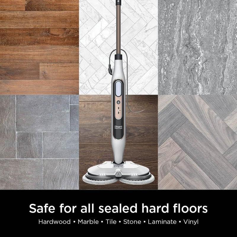 Mop a Vapor Shark Steam & Scrub S8201 para Pisos Duros - Mop